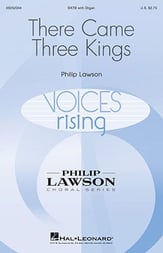There Came Three Kings SATB choral sheet music cover